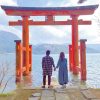 【箱根神社】芦ノ湖の水中鳥居がインスタ映えする件
