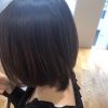 ボブでゆるっと下にふわふわしたパーマ@大宮美容室